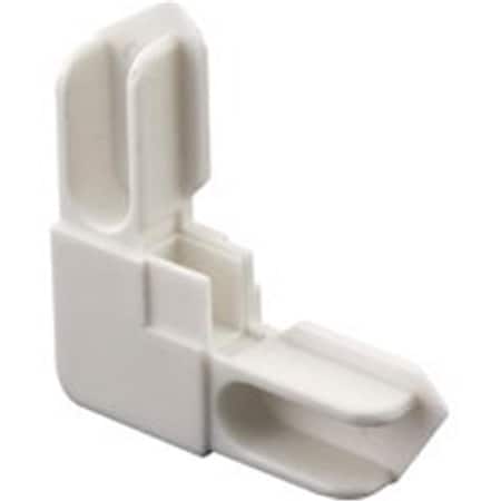 Keen PL14314 0.37 in. Window Frame Corner White KE2630304